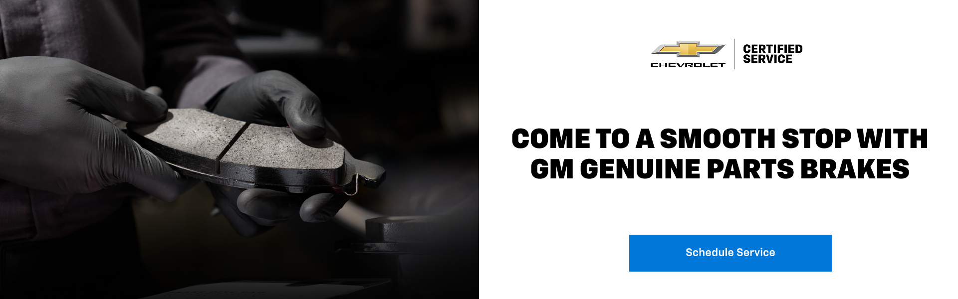 Come to a smooth stop with GM Genuine Parts Brakes